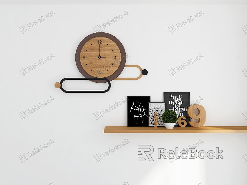 Wall Clock Wall Clock Model Wall Clock Decoration Clock Clock Pendant Clock Decoration Clock model