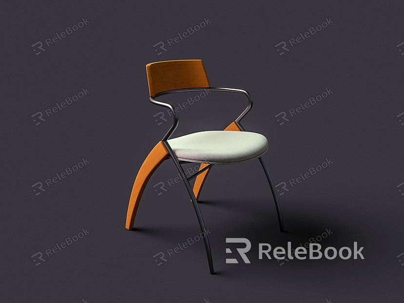 Metal Fabric Student Chair Single Chair model