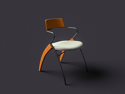 Metal Fabric Student Chair Single Chair model