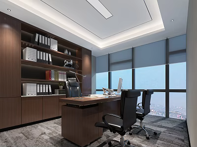 Modern Office Deputy General Room 3d model Modern Office Deputy General Room 3d model
