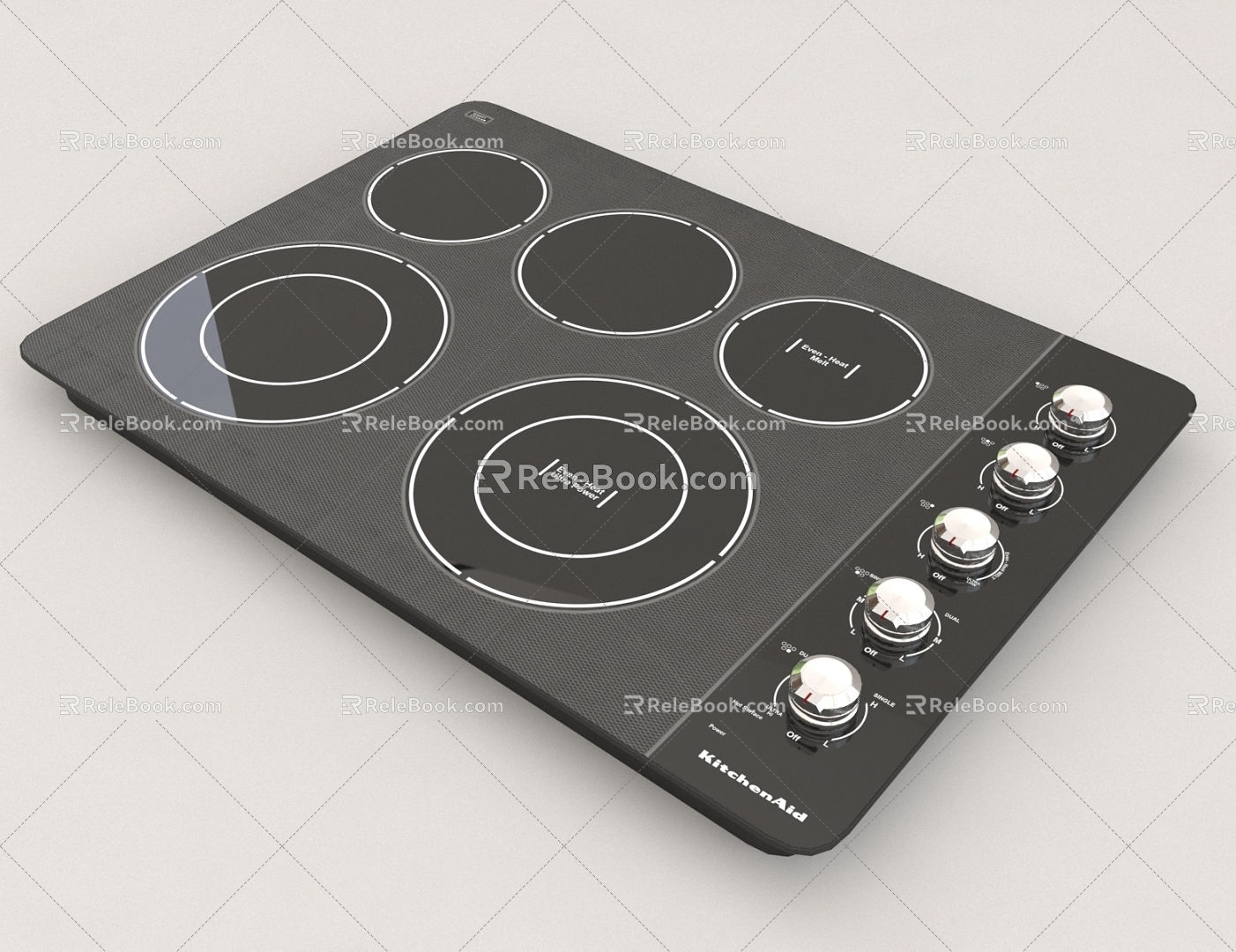 Kitchen Supplies Induction Cooker Stove Intelligent Induction Cooker 3d model