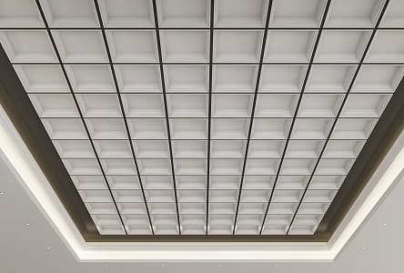Modern Ceiling 3d model