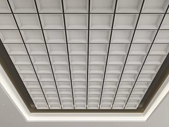 Modern Ceiling 3d model