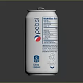 Pepsi Cola Aluminum Can Cold Refreshing Beverage For Summer Thirsty Moments