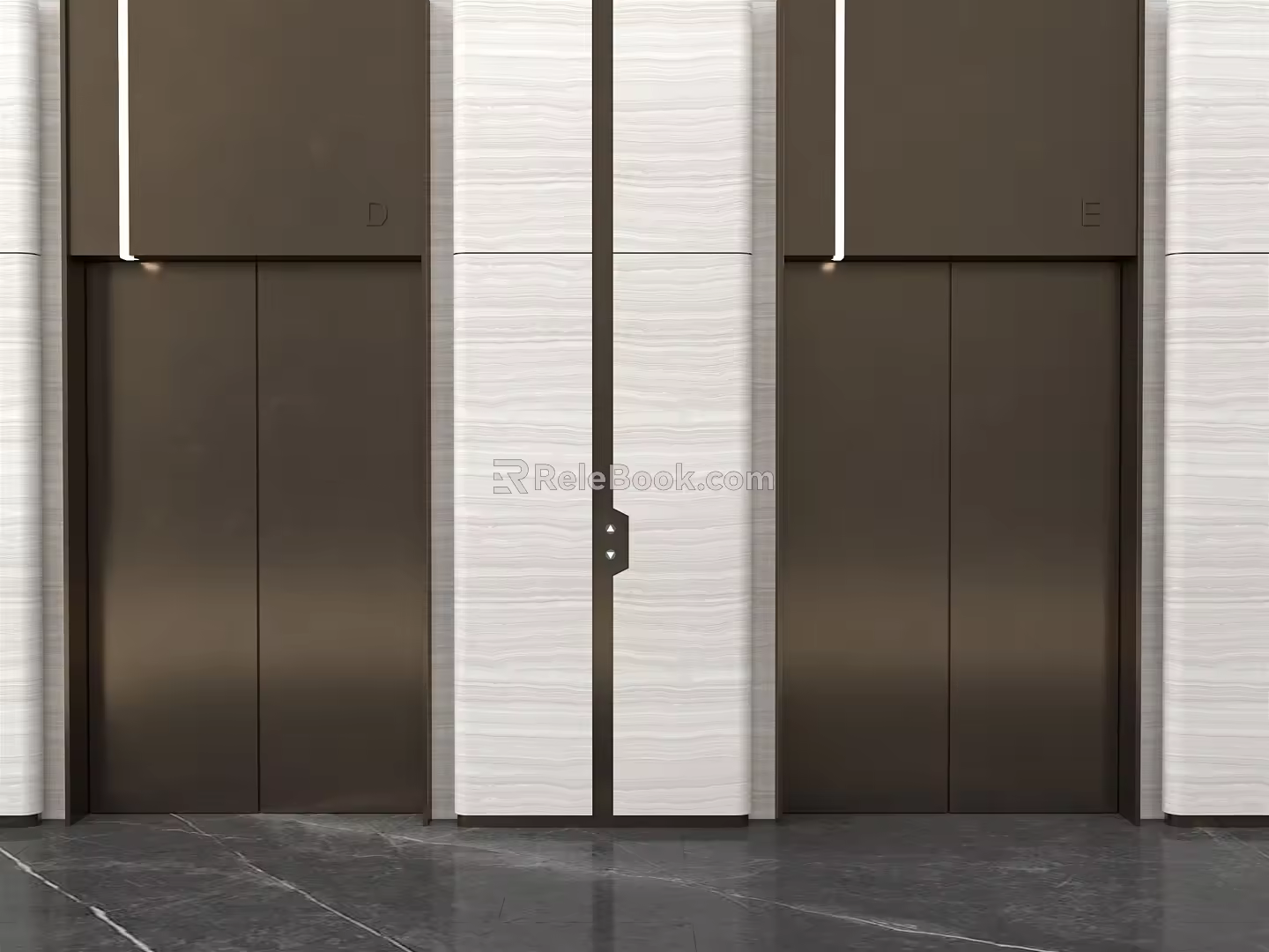 Modern Elevator 3d model