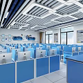 Language Classroom 3d model