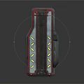 Red And Black APCS 2015 Device With Yellow Display Panel Component