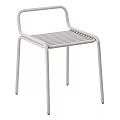 Black Metal Chair With Sleek Modern Design For Home Dining Furniture