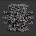 3D Printed Medical Device Component with Complex Structural Design Precision Engineered for Surgical Applications
