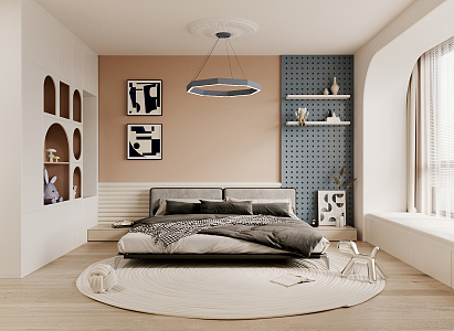 Modern Children's Room 3d model