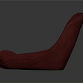 Modern Purple Upholstered Chair With Ergonomic Design And Comfortable Seating