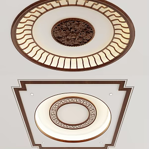 New Chinese Ceiling 3d model