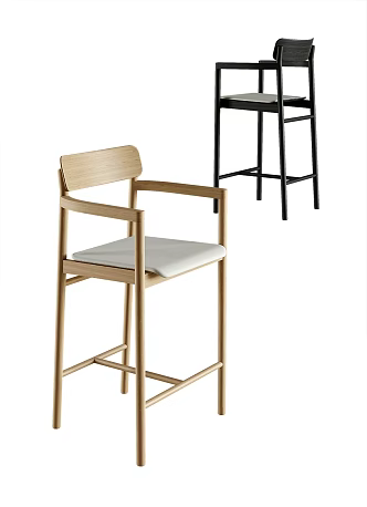 Modern Bar Chair 3d model