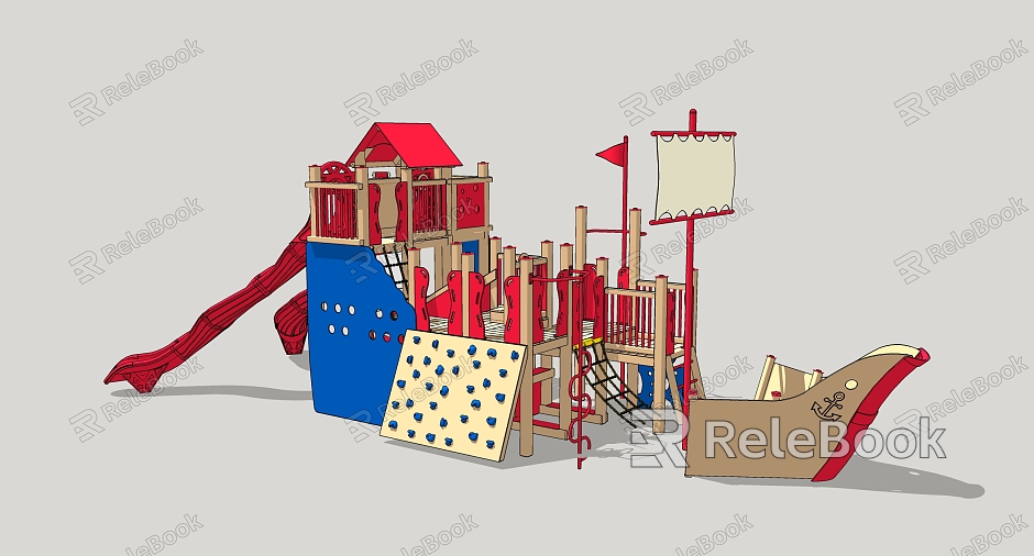 Modern Amusement Equipment model