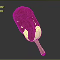Creamy Yellow Ice Cream Bar With Dripping Chocolate Coating On Wooden Stick