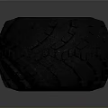 Automotive Tire Component With Deep Tread Pattern And Sturdy Rim Structure Design For Vehicles