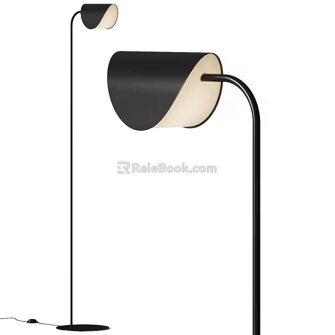 Veska lamp Gronlund floor lamp 3d model