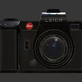 Professional Leica Digital Camera With Black Body And Precision Lens Design