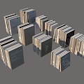 Stacked Books And Magazines On Wooden Floor With Various Cover Designs