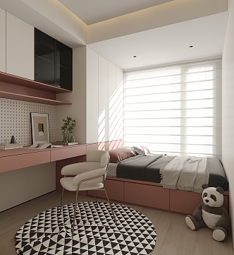 Tatami Bedroom 3d model