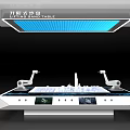 Lifting Sand Table Design With Elevating Mechanism And Interactive Display Models