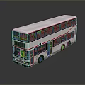 Bus Large Bus CMB Medium Van Large Van Bus School Bus Van Box Car 3d model