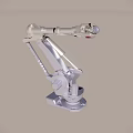 Advanced Industrial Robot Arm With Precision Joints And Stable Base For Manufacturing Automation