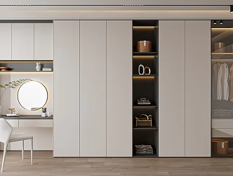 Modern Wardrobe Dresser Wardrobe 3d model