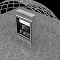 Water inlet 3d model