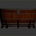 Household Wooden Barrel With Solid Wood Construction Metal Hoops And Sturdy Legs