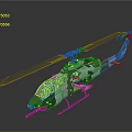 Aerospace Themed Camouflage Helicopter Model With Detailed Design And Scale Replica