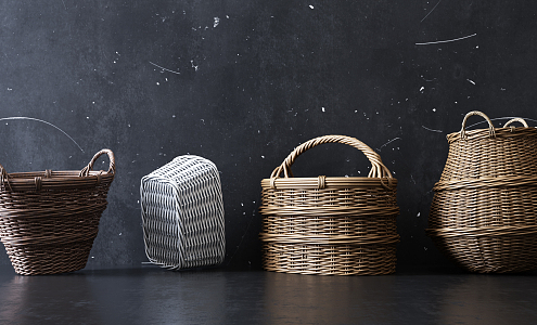 Modern Storage Basket 3d model