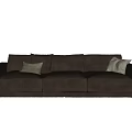 Modern Multiplayer Sofa Minotti Multiplayer Sofa Multiplayer Sofa Living Room Sofa 3d model