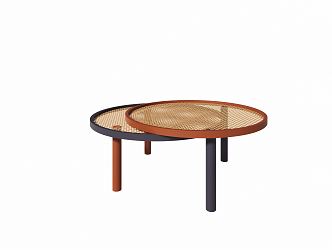 Nordic coffee table 3d model