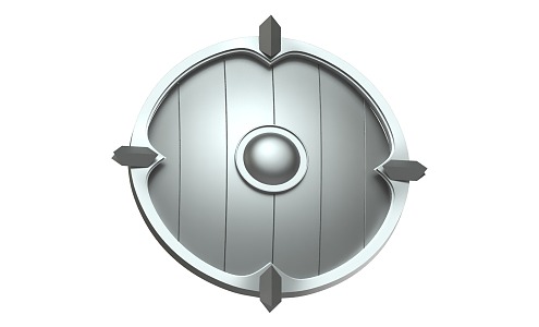 Modern Shield 3d model