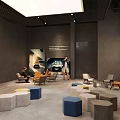 VW 4S Dealership Modern Exterior Featuring Large Digital Screen Glass Doors And ID Series