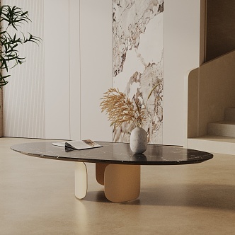 Modern coffee table 3d model