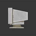 Vintage Computer Monitor With Green Code Screen And White Frame On Dark Background
