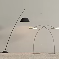 Modern Floor Lamp Fishing Lamp 3d model