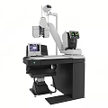 Modern Detector Ophthalmic Equipment Myopia Detection Instrument 3d model