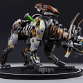 Modern robot science and technology sense mecha toy ornaments robot dog 3d model