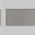 Modern Wall Panel Designs With Wooden Texture White Panels Gray Stripes And Grid Patterns 3d model