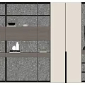 Modern Bookcase Design With Open Shelves And Decorative Accents Featuring Wooden Frames