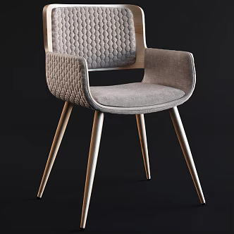Quiet armchair chair 3d model