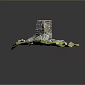 Columns Stone Columns Stone Columns Old Columns Roman Columns Roman Columns Classical Columns Greek Columns 3d model