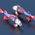 Fish Cartoon Fish Toy Fish 3d model