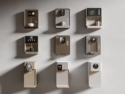 Sleek Household Electrical Appliances with Various Styles Multiple Colors and Modern Designs for Daily Use 3d model