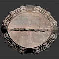 Ancient Bronze Musical Bell And Artistic Painting Tools Collection