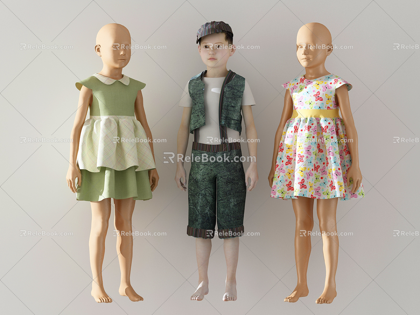 Modern Model Dummy 3d model