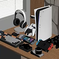 PS5 game console suit 3d model